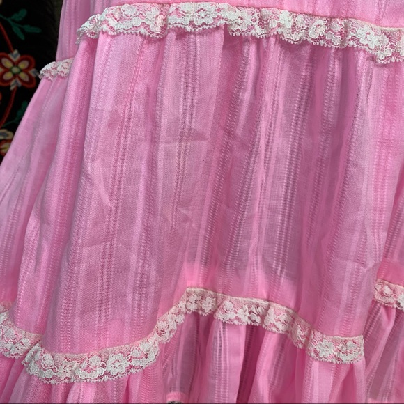 1974 Pink Prom Dress - Picture 7 of 11